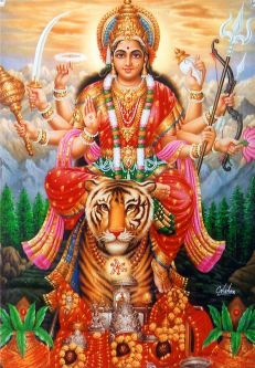 Durga Pooja Poster 24x36"